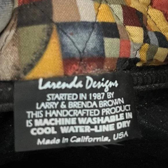 Larenda mosaic quilted purse shoulder bag lots of pockets handbag - Picture 9 of 9